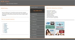 Desktop Screenshot of nzb-sites.com