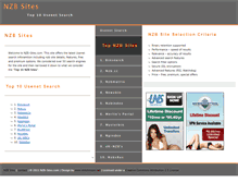 Tablet Screenshot of nzb-sites.com